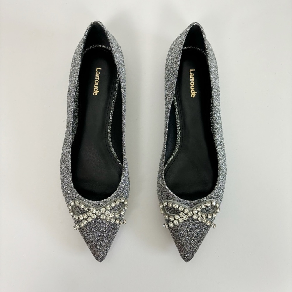 NEW Anthropologie Larroude Lee Ballet Flats Size 9.5